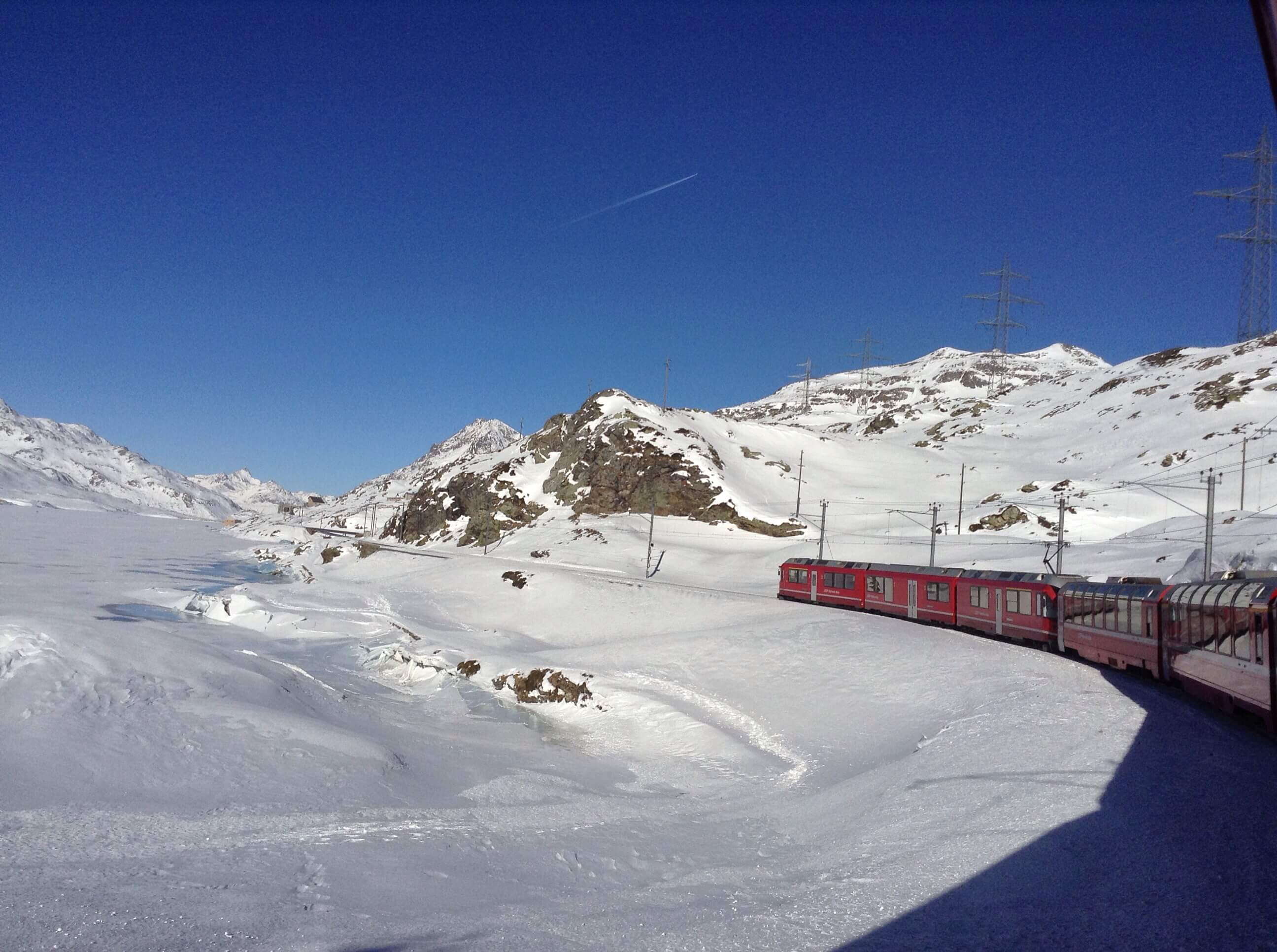 Trenino rosso del Bernina: da Tirano a St. Moritz